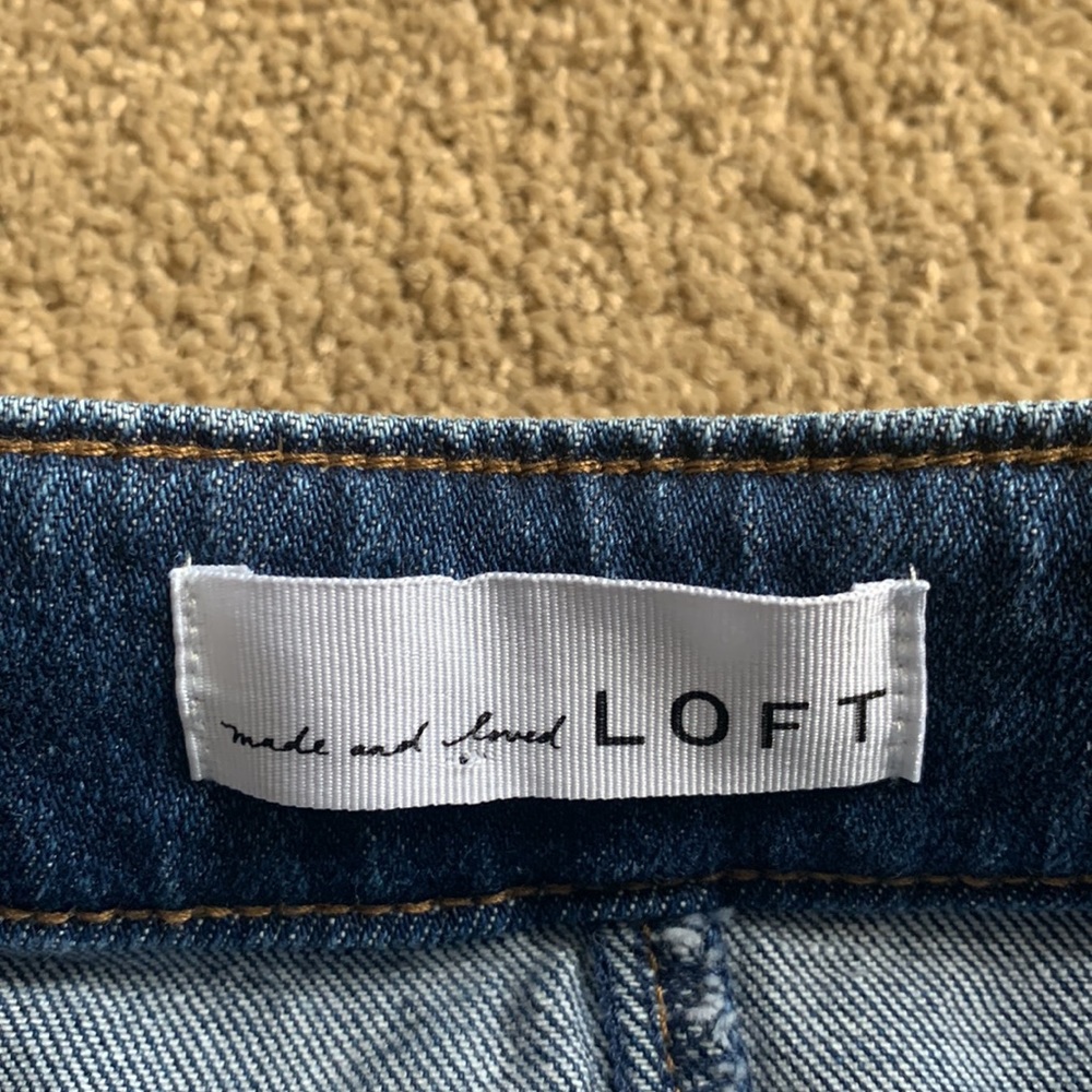 Loft Denim Skirt - Picture 6 of 10